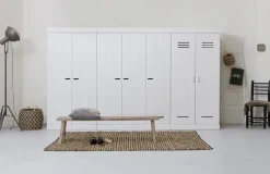 Klädskåp 'Connect' - Vit