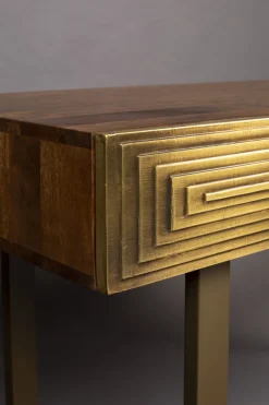 Konsolbord 'Volan' - Guld