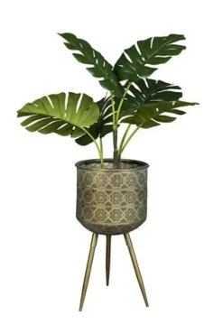Kruka 'Botanique' L - Mässing