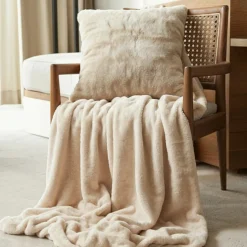 Kuddfodral 'Aranga Super Soft' 45x45cm - Beige