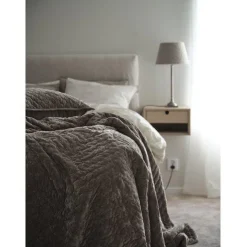 Kuddfodral 'Cia' 60x60 - Brun