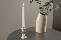 Ljusstake 'Brooks' - Beige