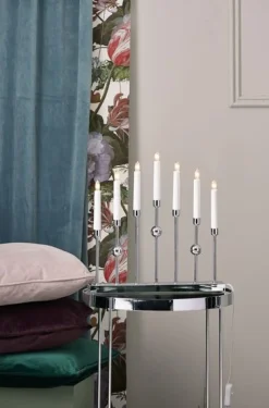 Ljusstake 'Gustavo' - Silver