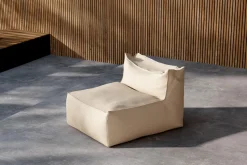 Loungefåtölj 'Rambo' - Cream Beige