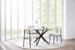 Matbord 'Calverton' Runt 120cm - Brun