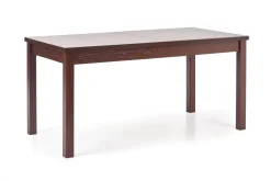Matbord 'Dark Walnut' 118-158x75cm - Mörkbrun