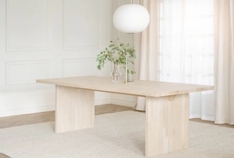 Matbord 'Emmett' 240x95cm - Natur
