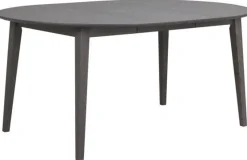 Matbord 'Filippa' Runt 120cm - Mörkbrun