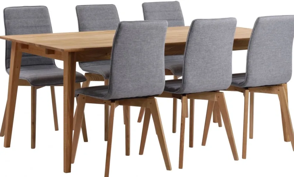 Matbord 'Filippa' 180x90cm - Ek