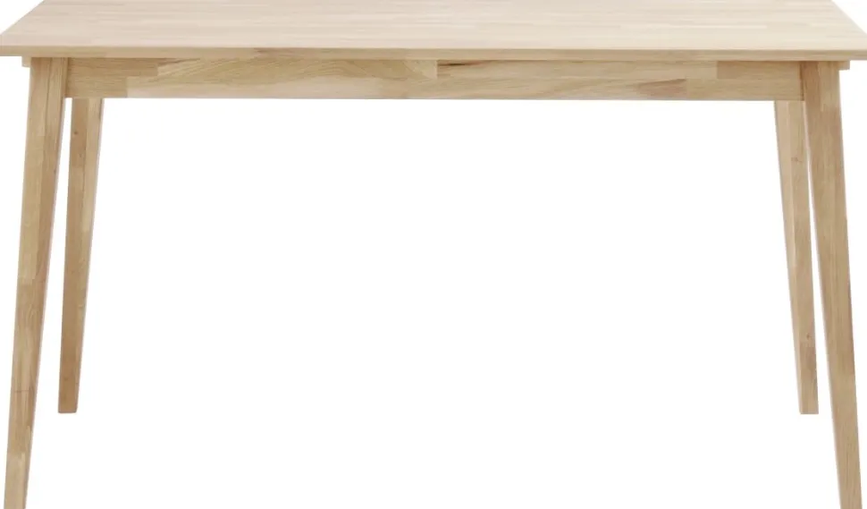 Matbord 'Filippa' 140x90cm - Vitpigmenterad