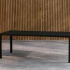 Matbord 'Giardini' 200x72cm - Svart