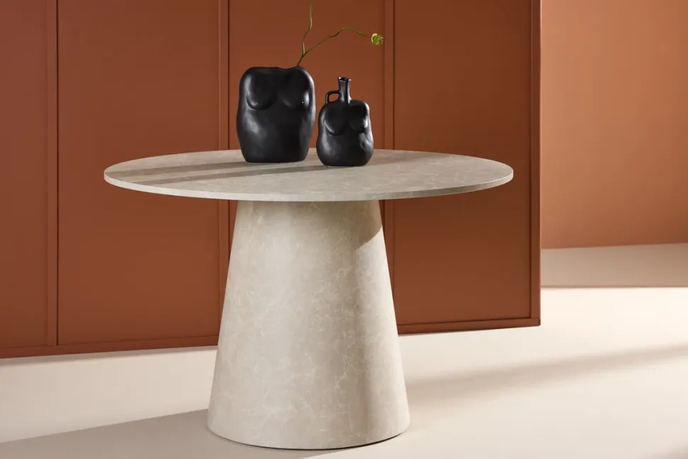 Matbord 'Lanzo' 120x75cm - Beige