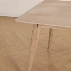 Matbord 'Line' 180x90 cm - Vitpigmenterad