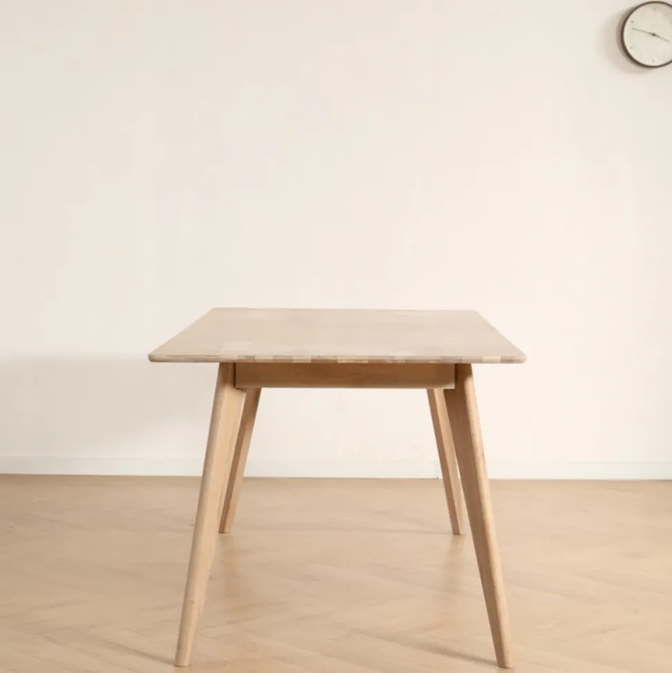 Matbord 'Line' 180x90 cm - Vitpigmenterad