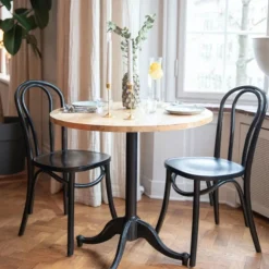 Matbord 'Långholmen' Runt 80cm - Vintage
