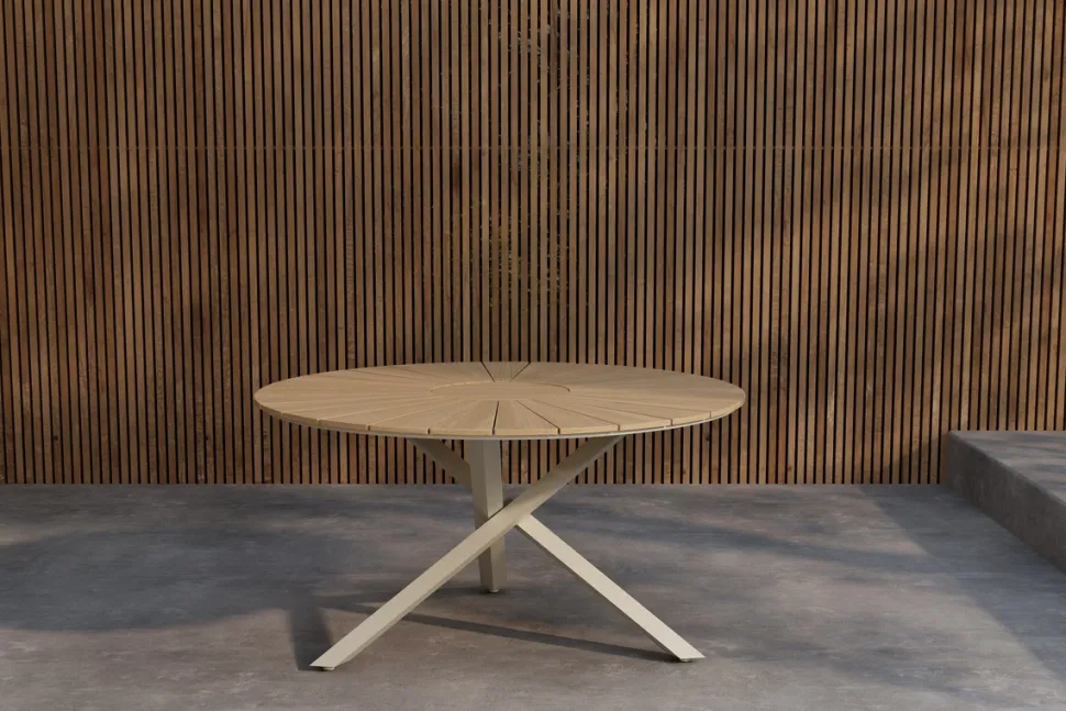 Matbord 'Mexico' rund 140cm - Natur