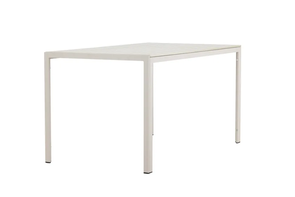 Matbord 'Mirko' 140x74cm - Beige