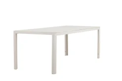 Matbord 'Mirko' 205x74cm - Beige