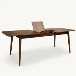 Matbord 'Modena' 180-220x90cm - Brun