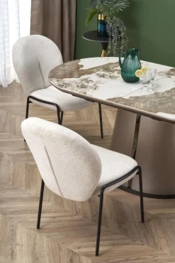 Matbord 'Robinson' 160-200cm - Beige