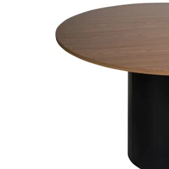 Matbord 'Rounded' Runt 120cm - Valnöt