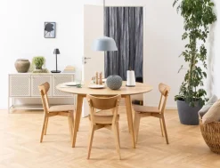 Matbord 'Ärsjö' Runt 140cm - Natur