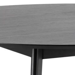Matbord 'Ärsjö' Runt 140cm - Svart