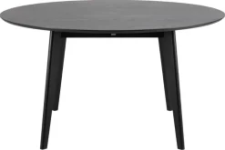Matbord 'Ärsjö' Runt 140cm - Svart