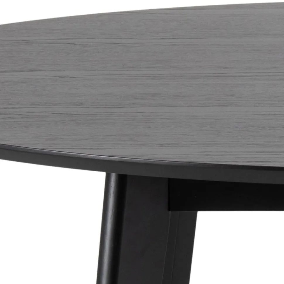 Matbord 'Ärsjö' Runt 140cm - Svart