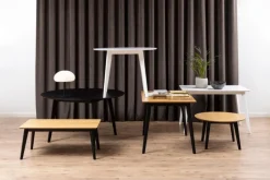 Matbord 'Ärsjö' Runt 105cm - Vit