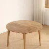 Matbord 'Saba' Ovalt/Runt 120-165x120 cm - Ek