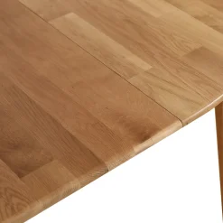 Matbord 'Saba' Ovalt/Runt 120-165x120 cm - Ek