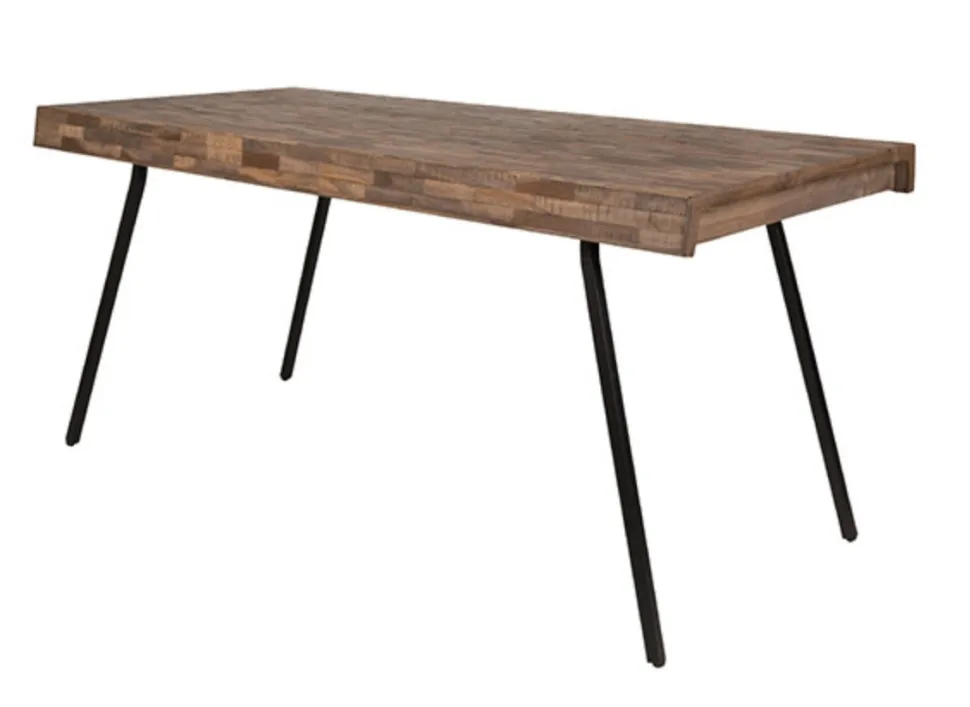 Matbord 'Suri' - Teak/Stål