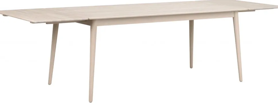 Matbord 'Tyler' 180x90cm - Vitpigmenterad Ek