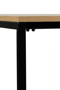 Matbord 'Vega' 180x90cm - Natur/Svart
