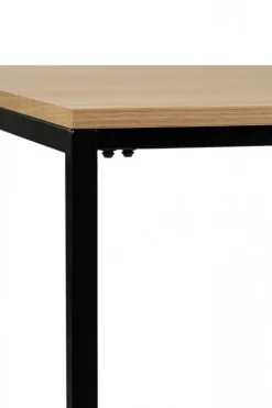 Matbord 'Vega' 180x90cm - Natur/Svart