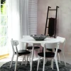 Matbord 'Yumi' Runt 115cm - Vit