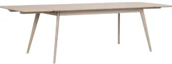 Matbord 'Yumi' 190x90cm - Vitpigmenterad ek