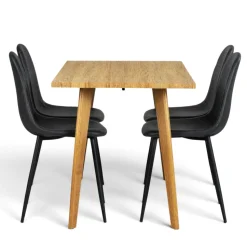 Matgrupp 'Nordisk Forma' - 1 Bord & 4 Stolar