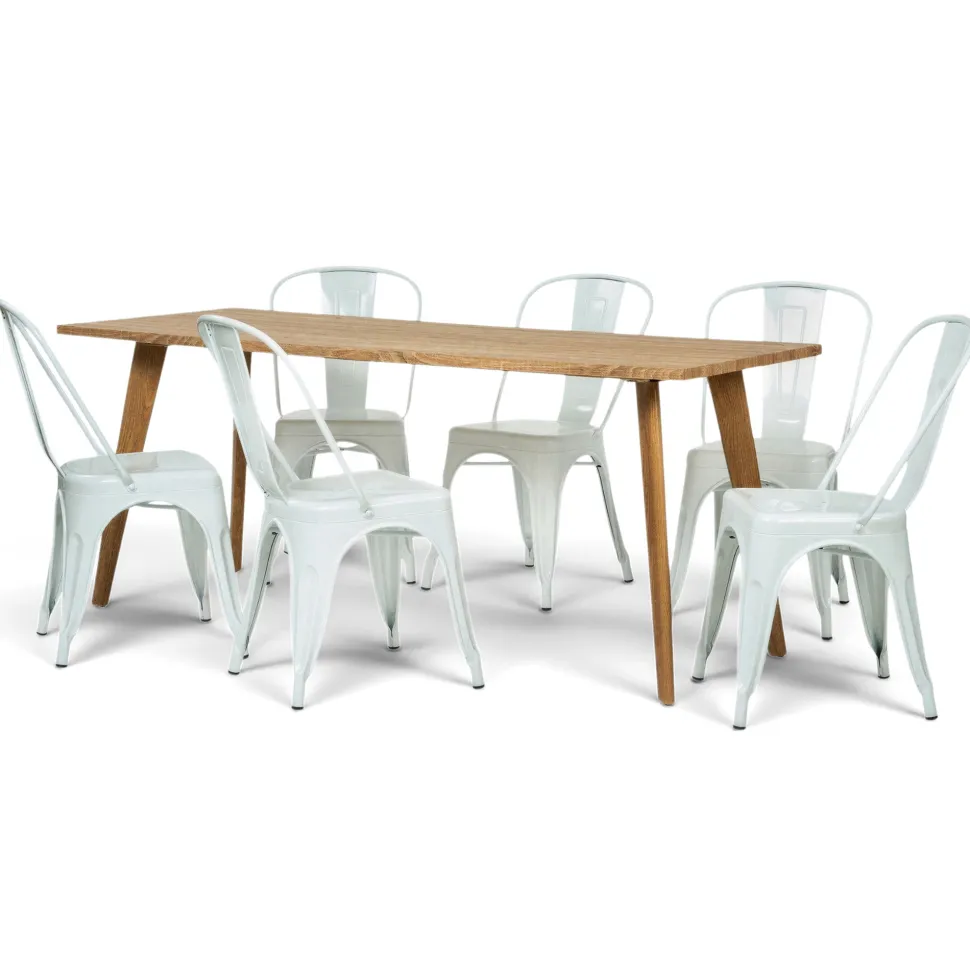 Matgrupp 'Nordisk Montmartre' 1 Bord & 6 Stolar
