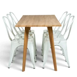 Matgrupp 'Nordisk Montmartre' 1 Bord & 6 Stolar