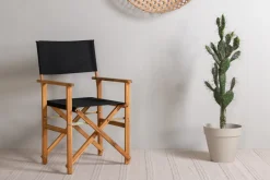 Matstol 'Mölnbacka' - Natur/Svart