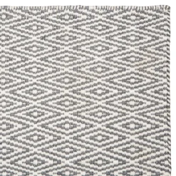 Matta 'Cozy Luxury' 160x230cm - Grå/Vit