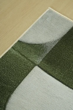 Matta 'Merano' - Grön/Beige