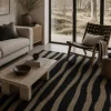 Matta 'Seronis' - Svart/Beige