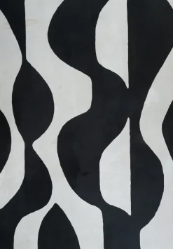 Matta 'Sorvento' - Svart/Beige