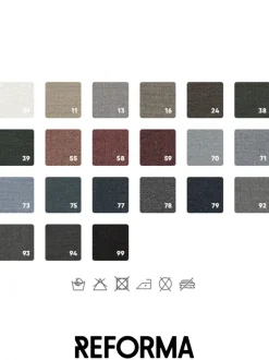 Modul 'Messina' 104x110cm - Vit