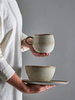 Mugg 'Sandrine' L - Grå