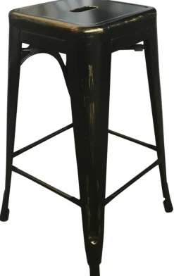 Pall 'Montmartre' 68cm - Vintage Svart