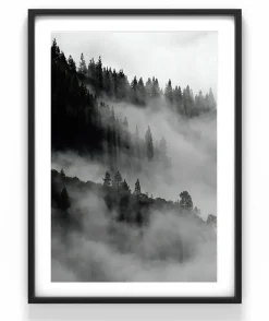 Poster - 'Landskap i dimma'